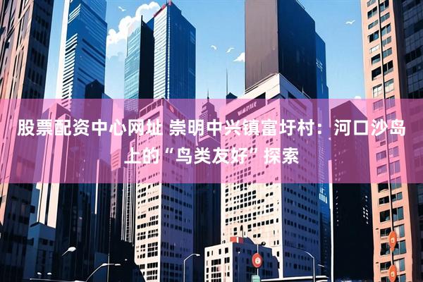 股票配资中心网址 崇明中兴镇富圩村：河口沙岛上的“鸟类友好”探索